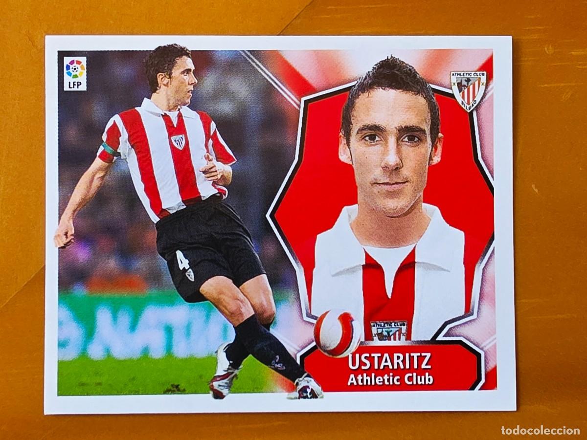 Cromos de f&uacute;tbol: Ustaritz, Athletic Club de Bilbao, Panini Ediciones Liga Este 2008 2009 08 09, sin pegar