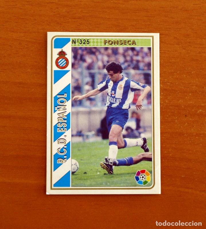 Cromos de f&uacute;tbol: R.C.D. Espa&ntilde;ol-Espanyol - N&ordm; 325 Fonseca -Mundicromo Las Fichas de la Liga 1994-1995-94-95
