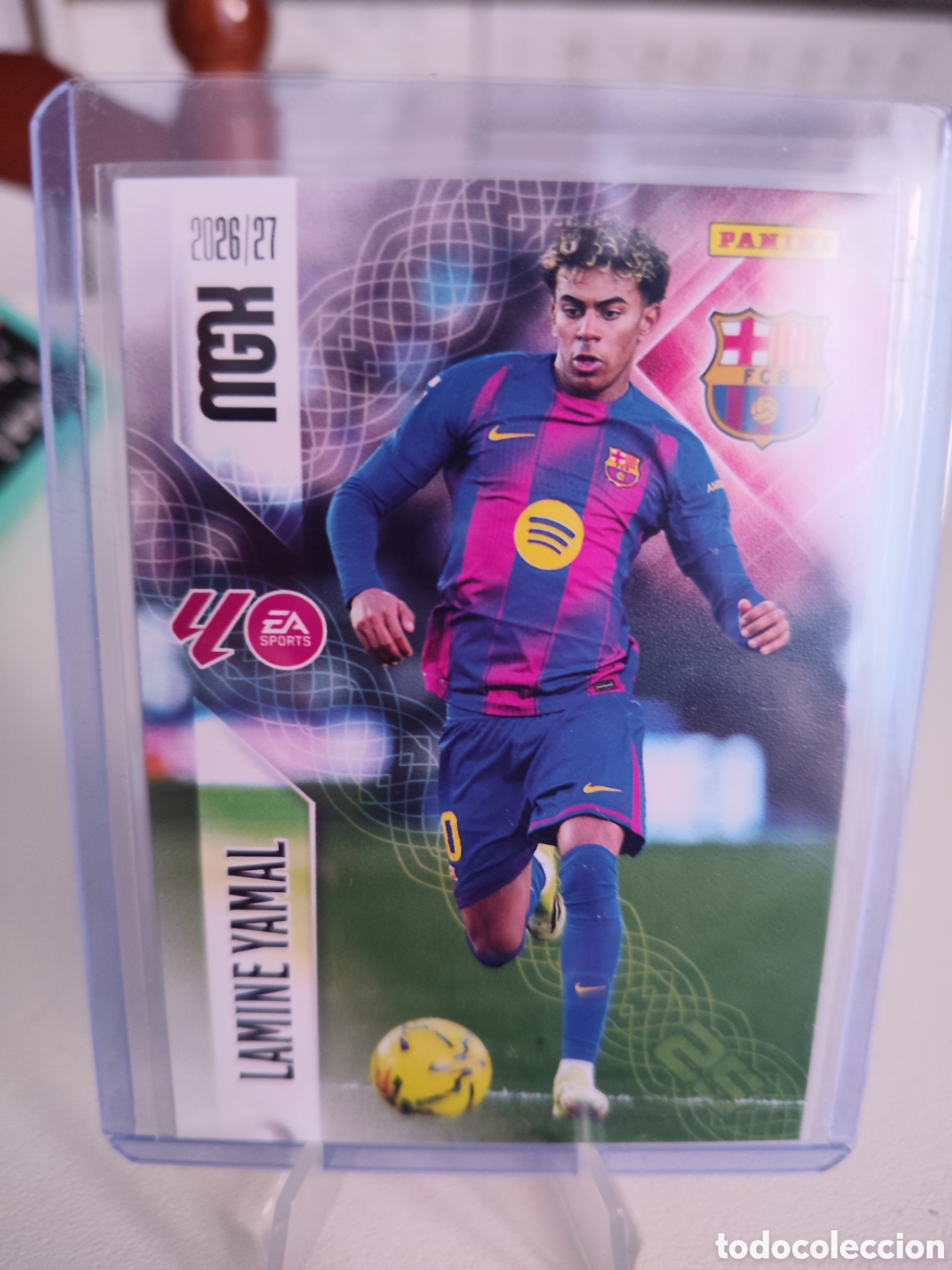 Cromos de f&uacute;tbol: Lamine Yamal Megacracks 2026 27