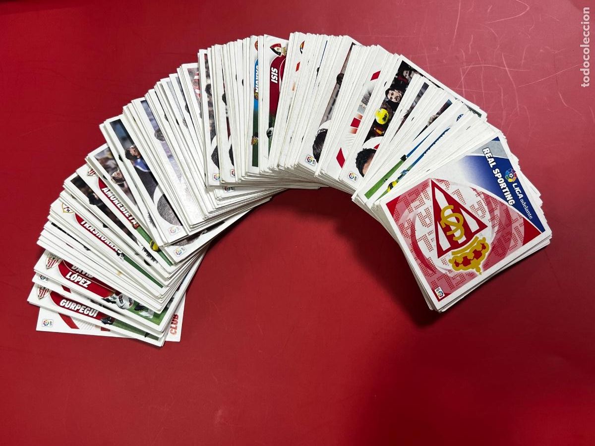 Cromos de f&uacute;tbol: LOTE 268 CROMOS DE F&Uacute;TBOL. LIGA 2012-13. COLECCIONES ESTE. TODOS DIFERENTES.