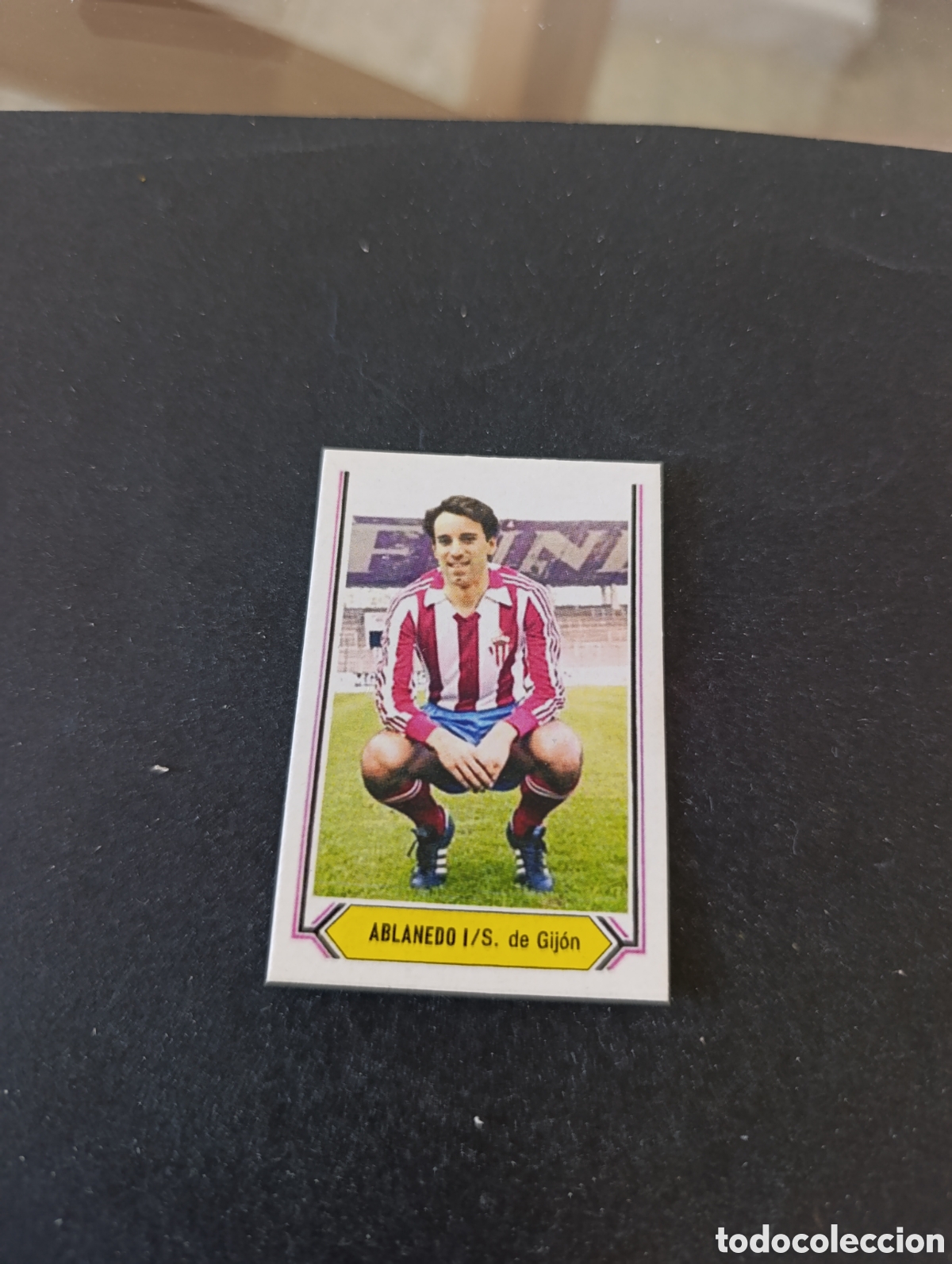Cromos de Futebol: Cromo Ablanedo I Sporting Gij&oacute;n Liga Este 80 81, ampliaci&oacute;n de la colecci&oacute;n.
