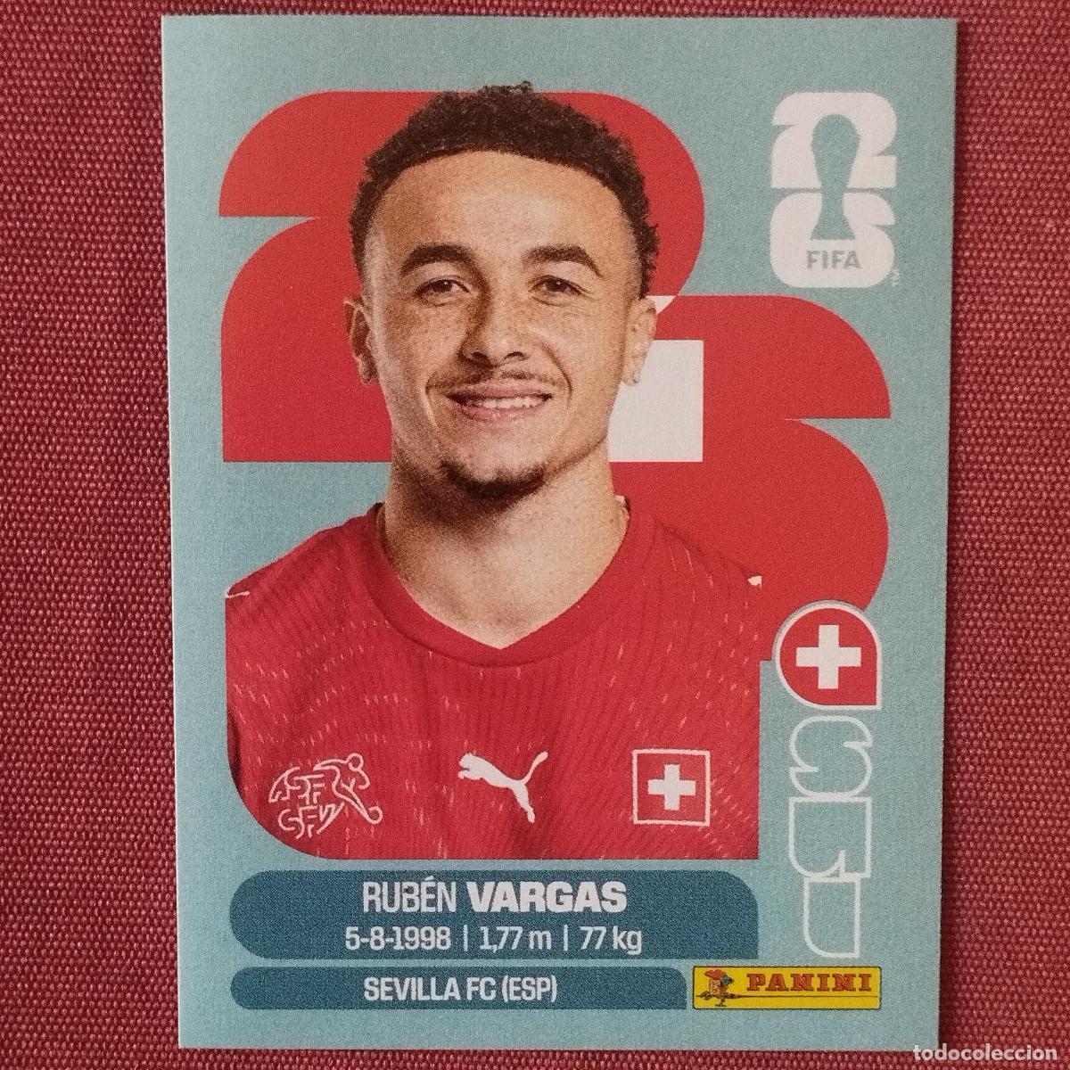 Cromos de f&uacute;tbol: RUBEN VARGAS - SUIZA - SUI 18 - MUNDIAL DE FUTBOL 2026 - FIFA WORLD CUP
