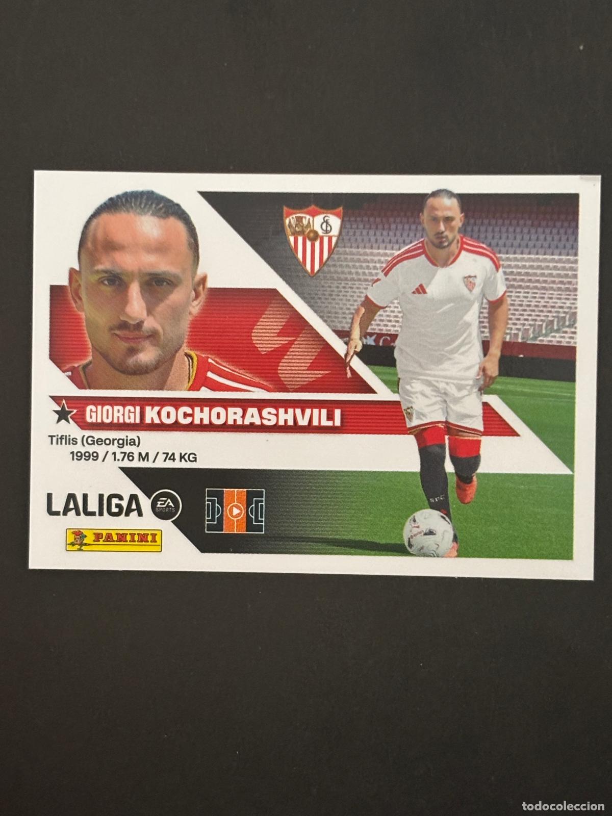 Figurine di Calcio: UF36 KOCHORASHVILI &Uacute;LTIMOS FICHAJES 3&ordf; EDICI&Oacute;N LIGA ESTE 26-27 2026-2027 PANINI LALIGA