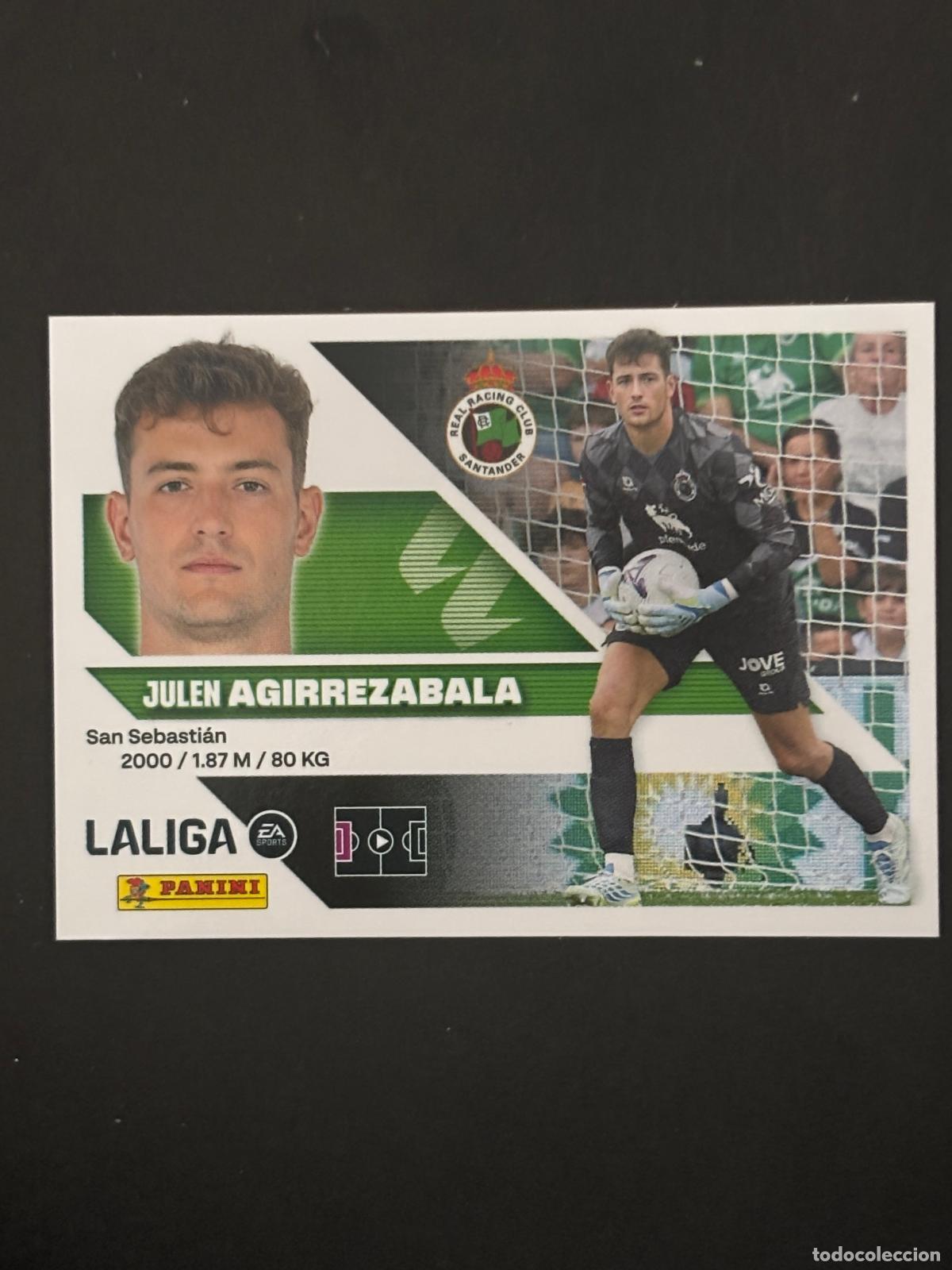 Figurine di Calcio: 3 AGIRREZABALA RACING 3&ordf; EDICI&Oacute;N LIGA ESTE 26-27 2026-2027 PANINI LALIGA EA SPORTS