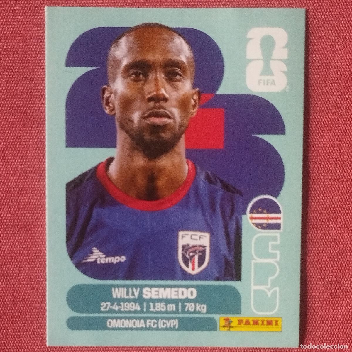 Cromos de f&uacute;tbol: WILLY SEMEDO -CABO VERDE - CPV 19 - MUNDIAL DE FUTBOL 2026 - FIFA WORLD CUP