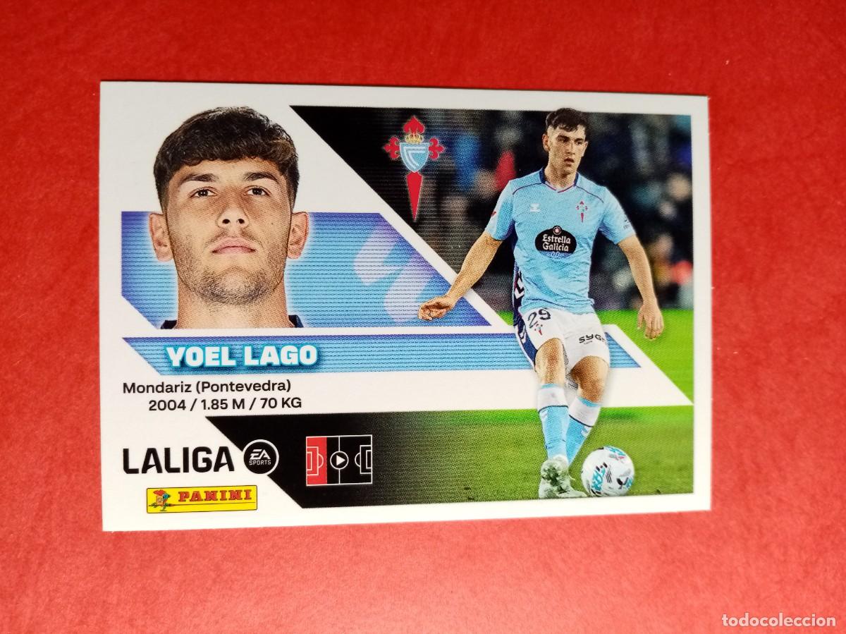 Cromos de f&uacute;tbol: N&ordm; 9 B 9B YOEL LAGO, RC CELTA, LIGA ESTE 2026 2027 26 27 PANINI