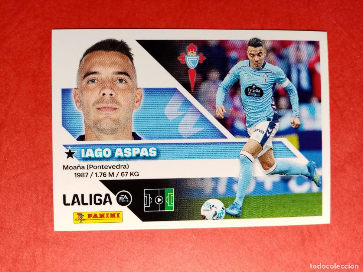 Cromos de f&uacute;tbol: N&ordm; 17 IAGO ASPAS, RC CELTA, LIGA ESTE 2026 2027 26 27 PANINI