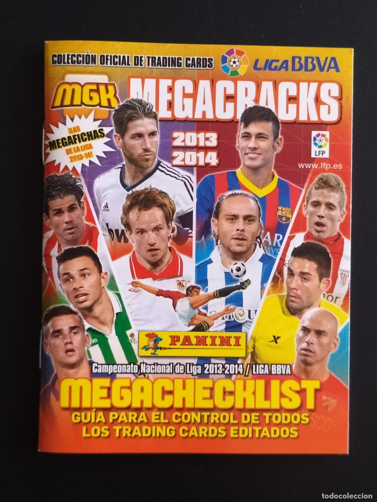 Cromos de f&uacute;tbol: MEGACHECKLIST CHECK LIST LISTA INDICE EQUIPOS CROMOS ALBUM MEGACRACKS LIGA FUTBOL 2013 2014 13 14
