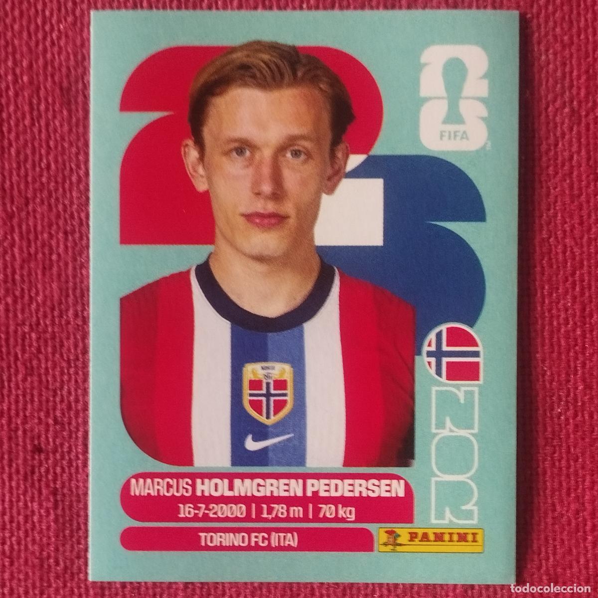 Cromos de f&uacute;tbol: MARCUS HOLMOREN PEDERSEN - NOR 6 - NORUEGA - MUNDIAL DE FUTBOL - FIFA WORLD CUP 2026