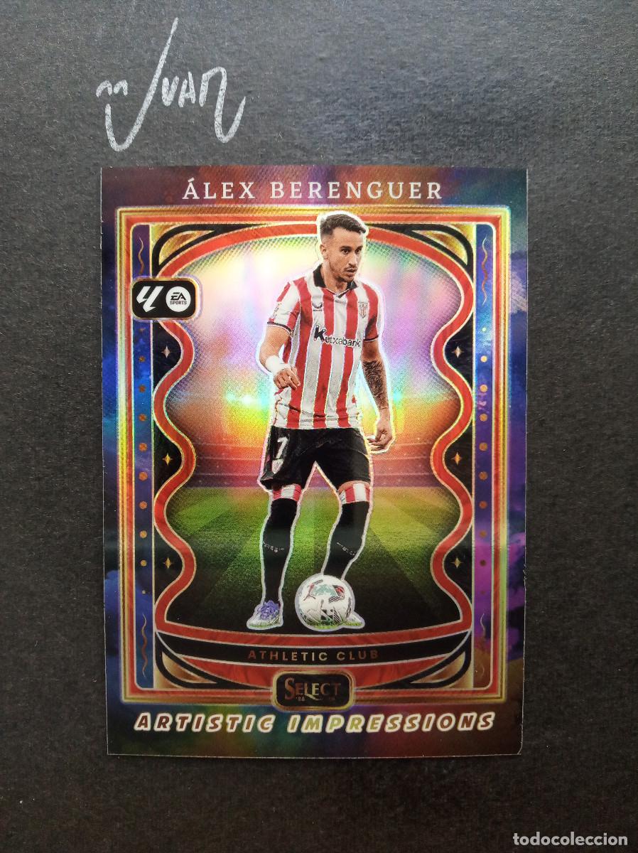 Cromos de f&uacute;tbol: 24 CASE HIT ARTISTIC IMPRESSIONS BERENGUER ATHLETIC CLUB BILBAO⚽ PANINI&reg; SELECT LIGA 2025 2026 25 26
