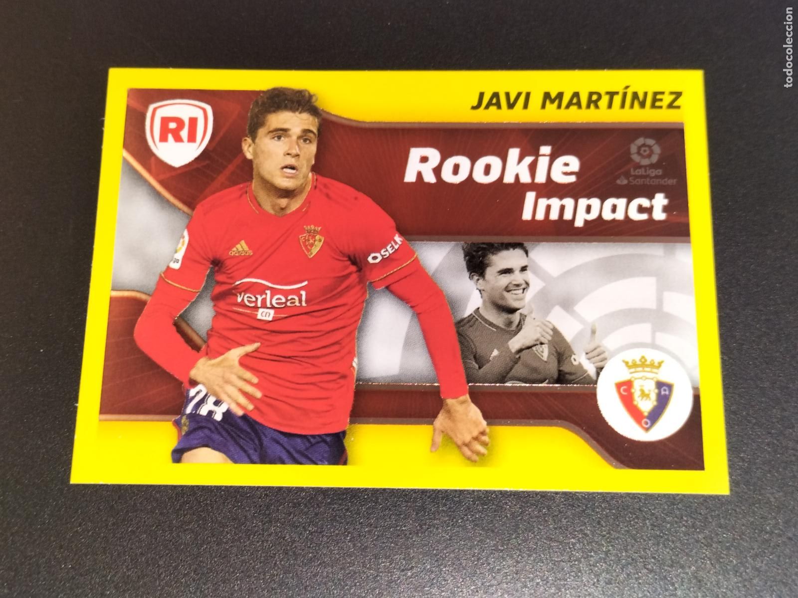 Cromos de f&uacute;tbol: N&ordm; 4 JAVI MARTINEZ ROOKIE IMPACT OSASUNA CROMOS LALIGA SANTANDER ESTE LIGA 2021 2022 21 22 PANINI