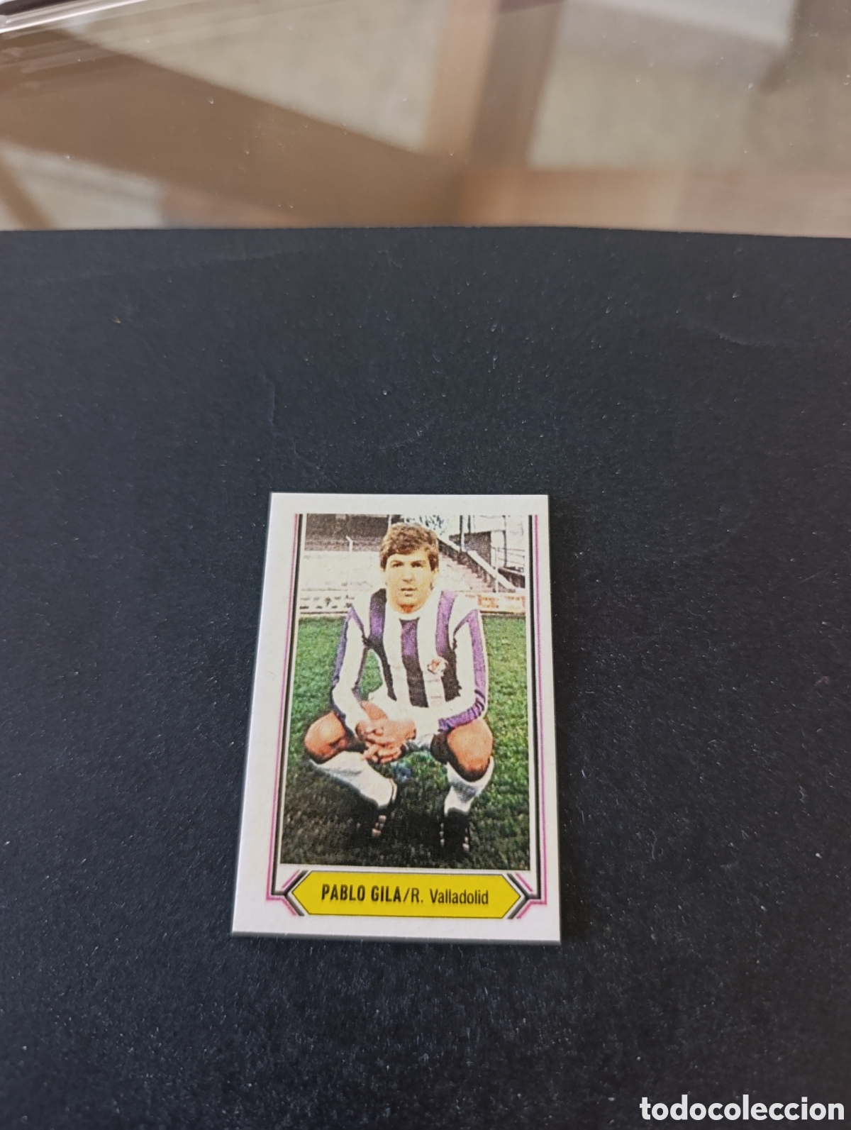 Cromos de f&uacute;tbol: Cromo Pablo Gila Valladolid Liga Este 80 81, ampliaci&oacute;n de la colecci&oacute;n.