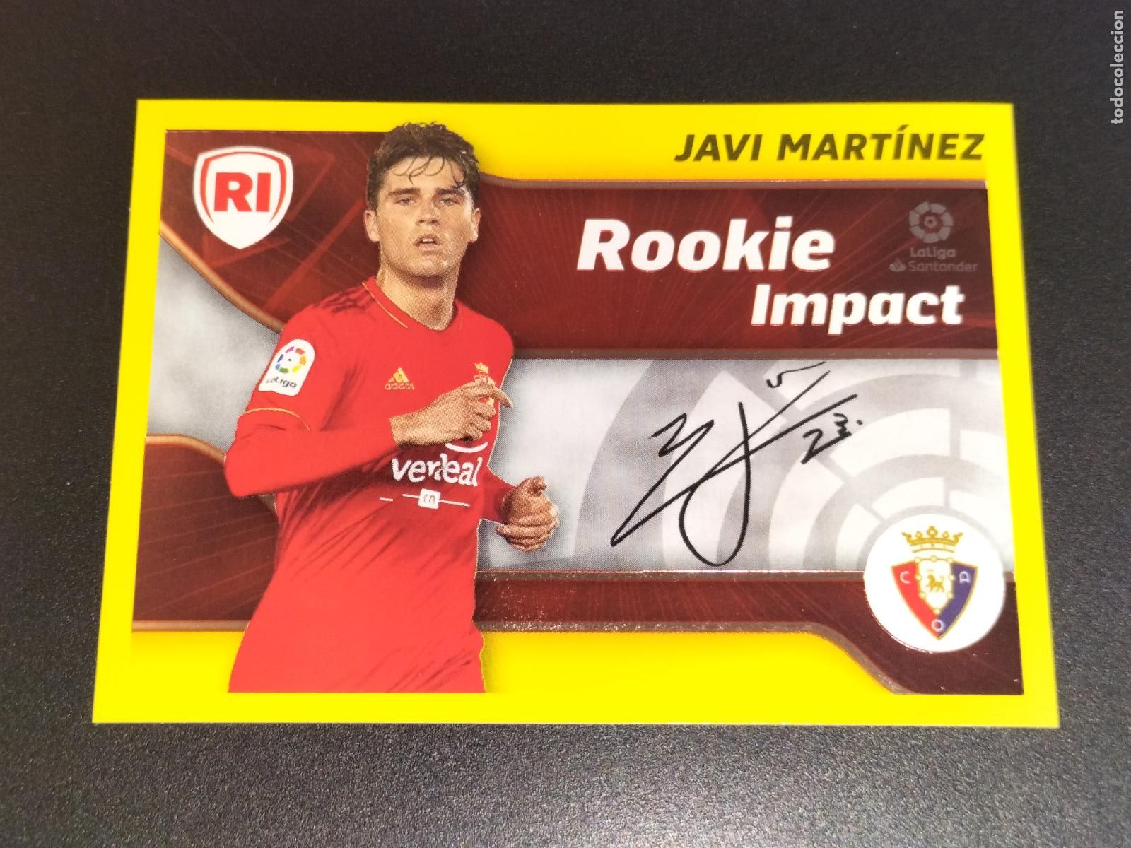 Cromos de f&uacute;tbol: N&ordm; 4 JAVI MARTINEZ ROOKIE EDICION LIMITADA OSASUNA LALIGA SANTANDER ESTE LIGA 2021 2022 21 22 PANINI