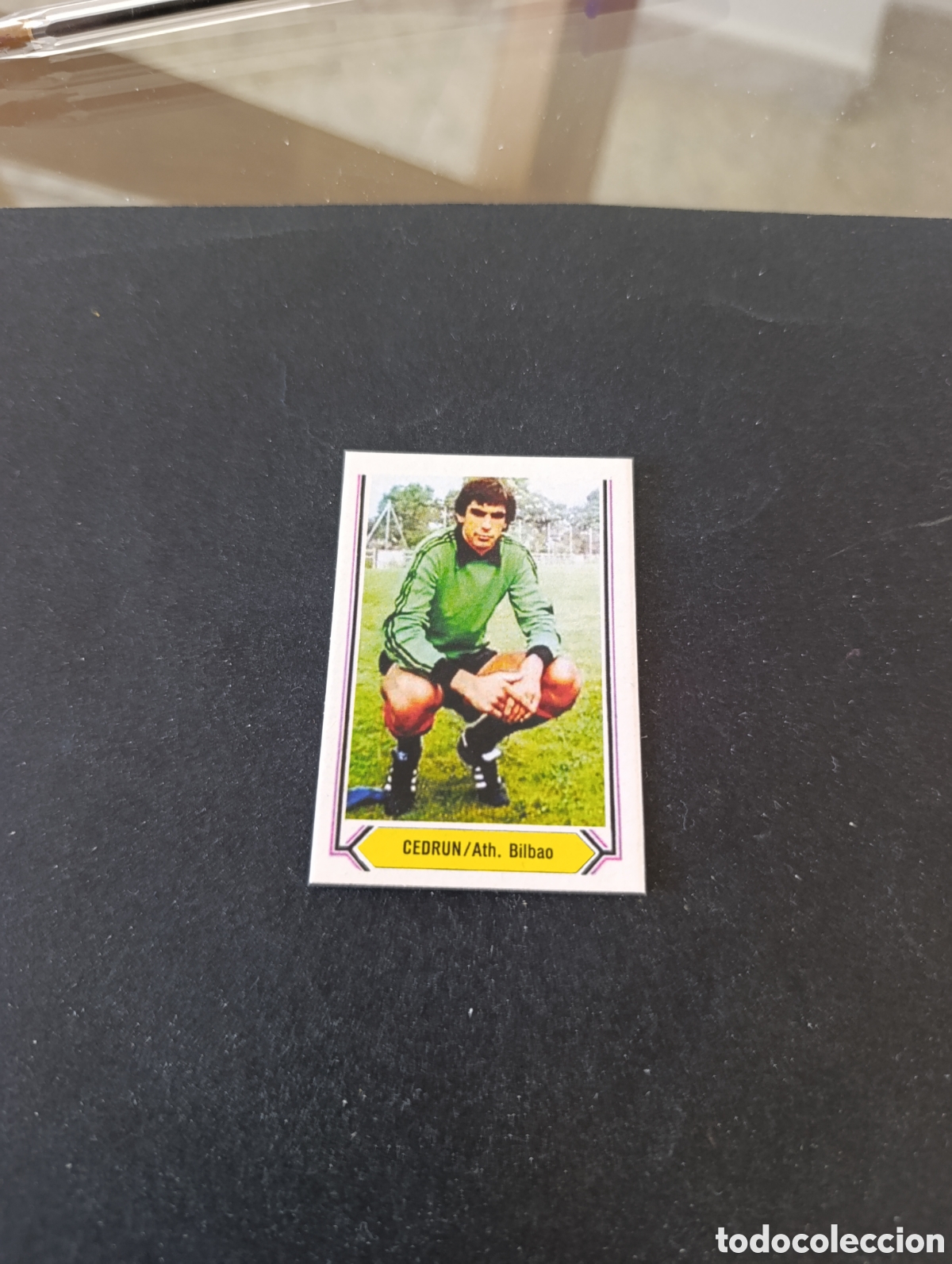Cromos de f&uacute;tbol: Cromo Cedr&uacute;n Athletic Bilbao Liga Este 80 81, ampliaci&oacute;n de la colecci&oacute;n.