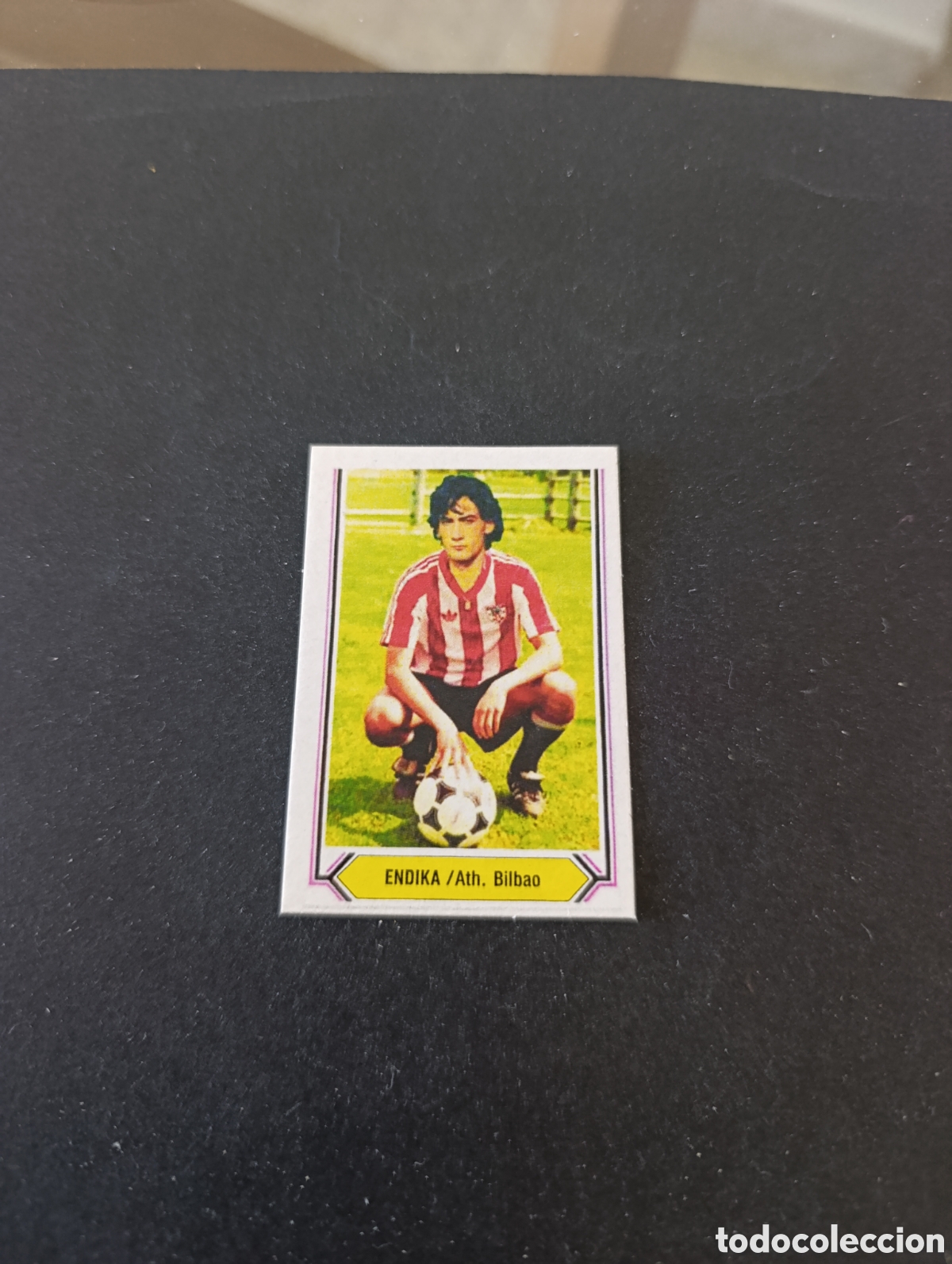 Cromos de f&uacute;tbol: Cromo Endika Athletic Bilbao Liga Este 80 81, ampliaci&oacute;n de la colecci&oacute;n.