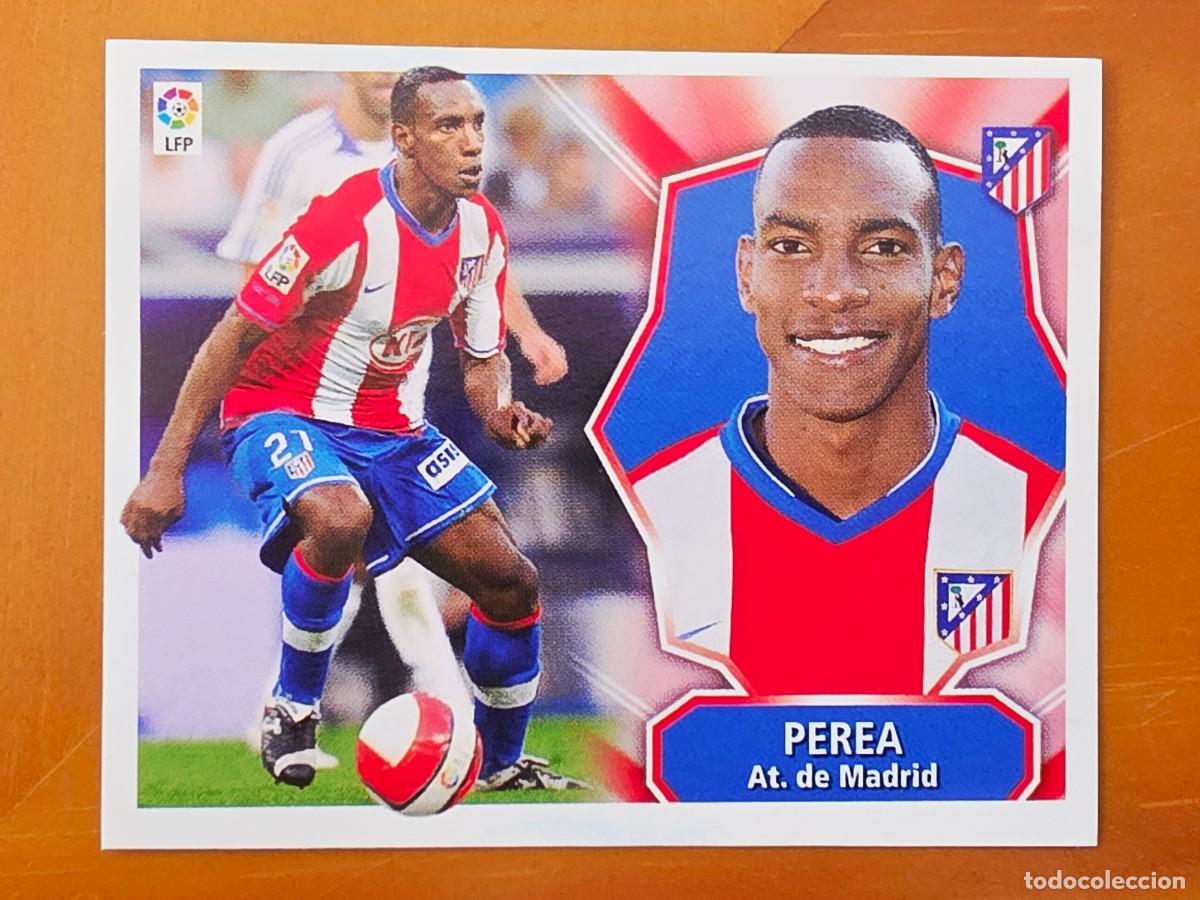 Fu&szlig;ball-Sticker: Alberto Perea, Atl&eacute;tico de Madrid, Panini Ediciones Liga Este 2008 2009 08 09, sin pegar