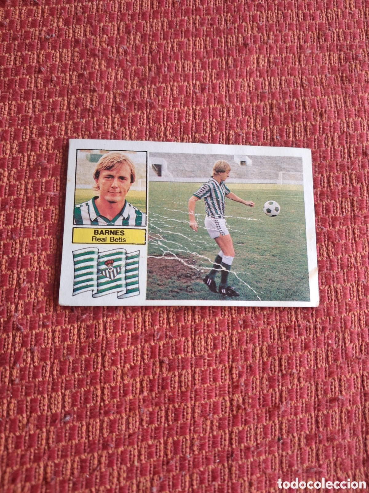 Cromos de f&uacute;tbol: Liga este 82 83 barnes fichaje N 28 bis del betis recuperado del &aacute;lbum ver fotos