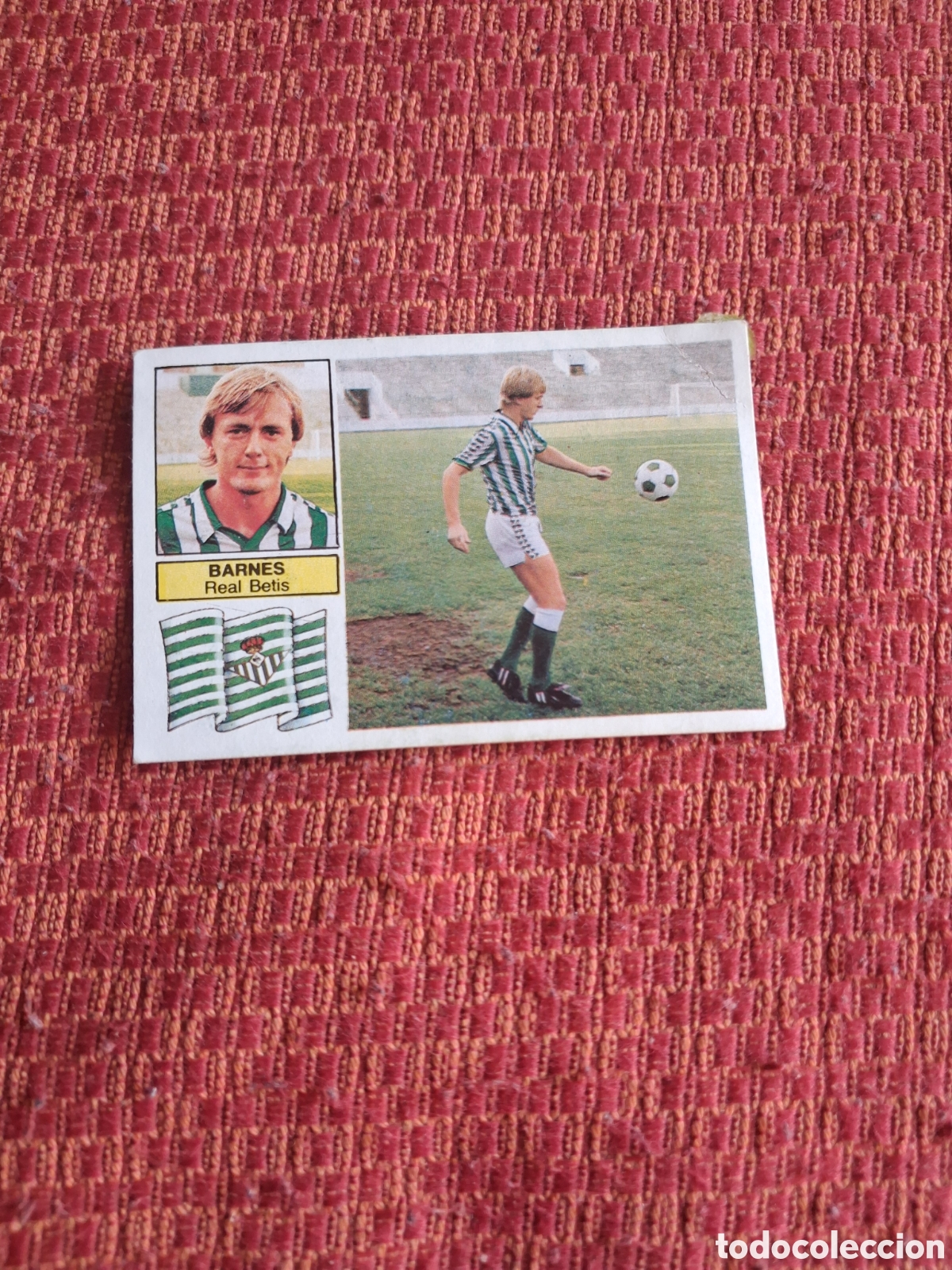 Cromos de f&uacute;tbol: Liga este 82 83 barnes fichaje N 28 bis del betis recuperado del &aacute;lbum ver fotos