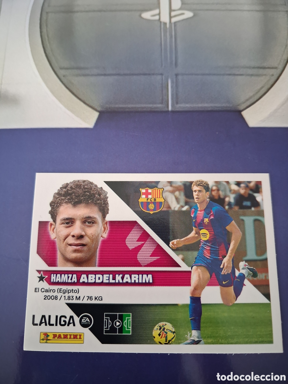 Cromos de f&uacute;tbol: Abdelkarim 18 bis Barcelona Ediciones Este 2026-27 Panini