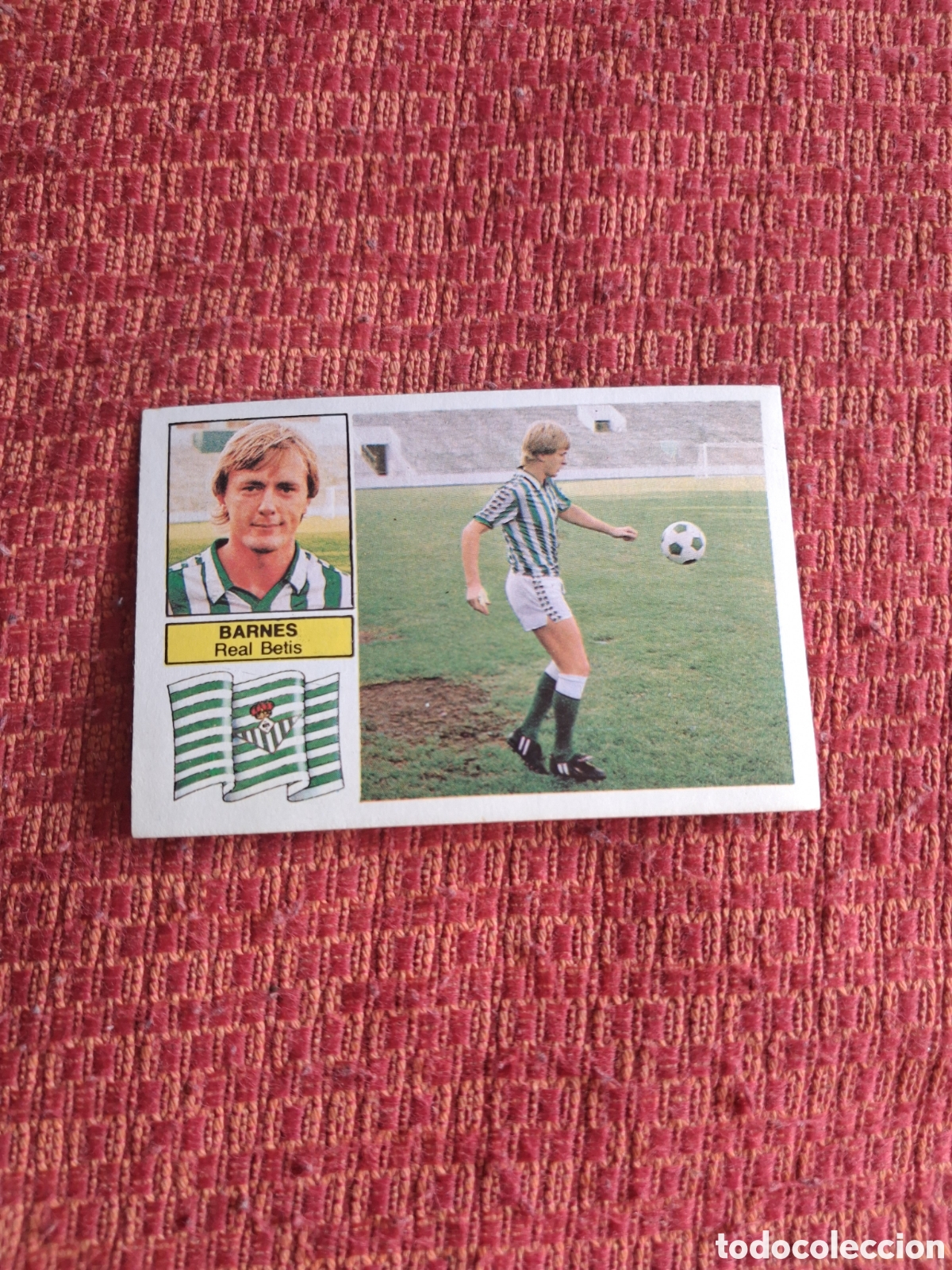 Cromos de f&uacute;tbol: Liga este 82 83 barnes fichaje N 28 bis del betis recuperado del &aacute;lbum ver fotos