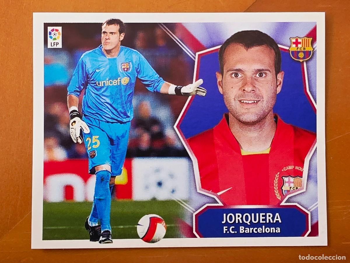 Cromos de f&uacute;tbol: Albert Jorquera, FC Barcelona, Panini Ediciones Liga Este 2008 2009 08 09, sin pegar