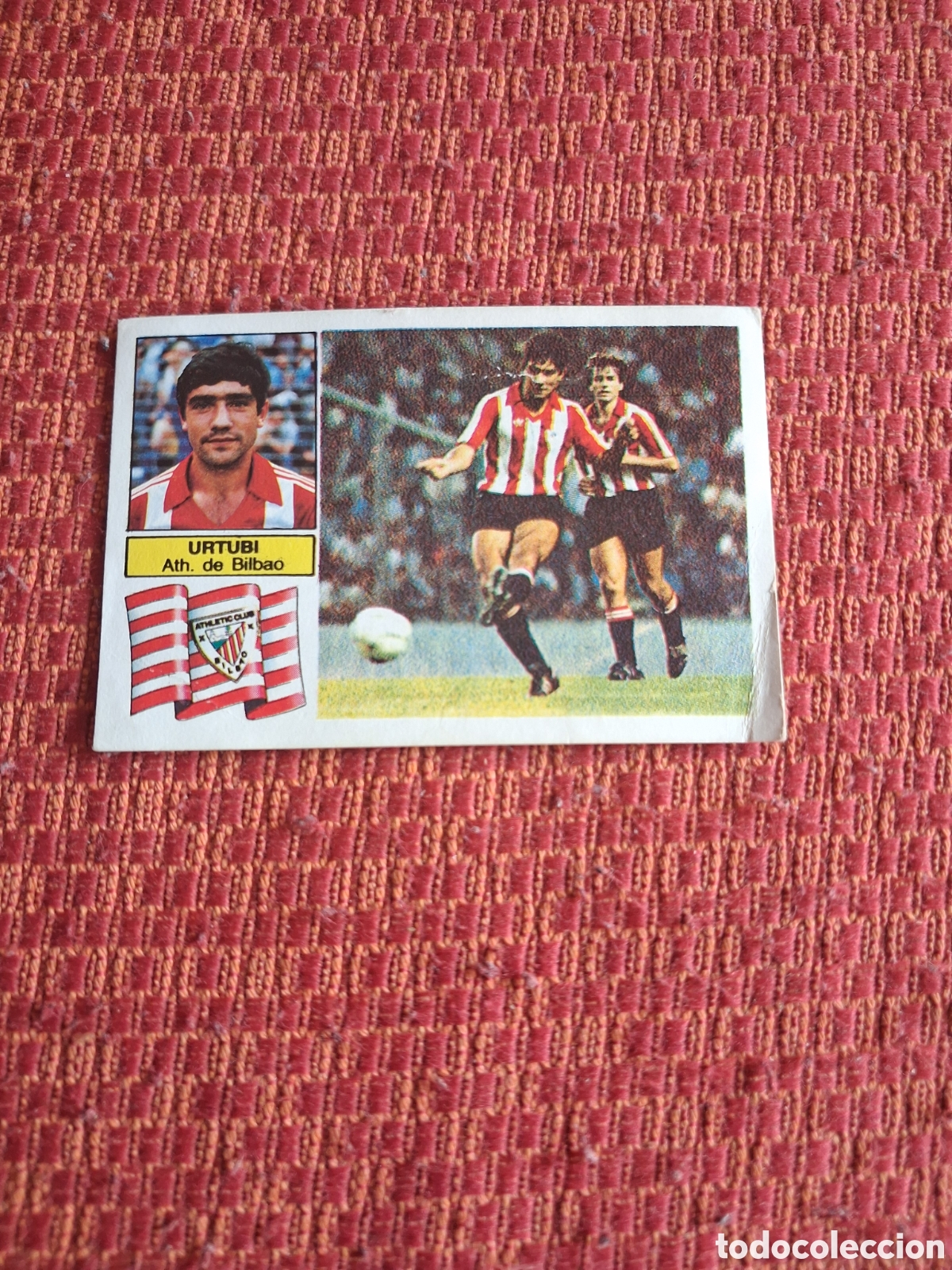 Cromos de f&uacute;tbol: Liga este 82 83 urtubi fichaje N 28 del ath de Bilbao recuperado del &aacute;lbum ver fotos