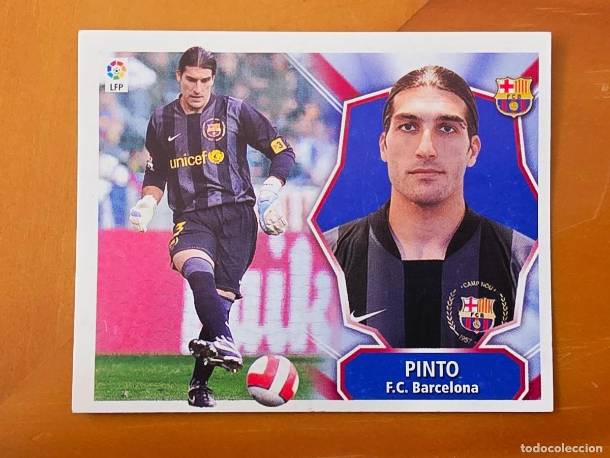 Cromos de f&uacute;tbol: Jos&eacute; Manuel Pinto, FC Barcelona, Panini Ediciones Liga Este 2008 2009 08 09, sin pegar