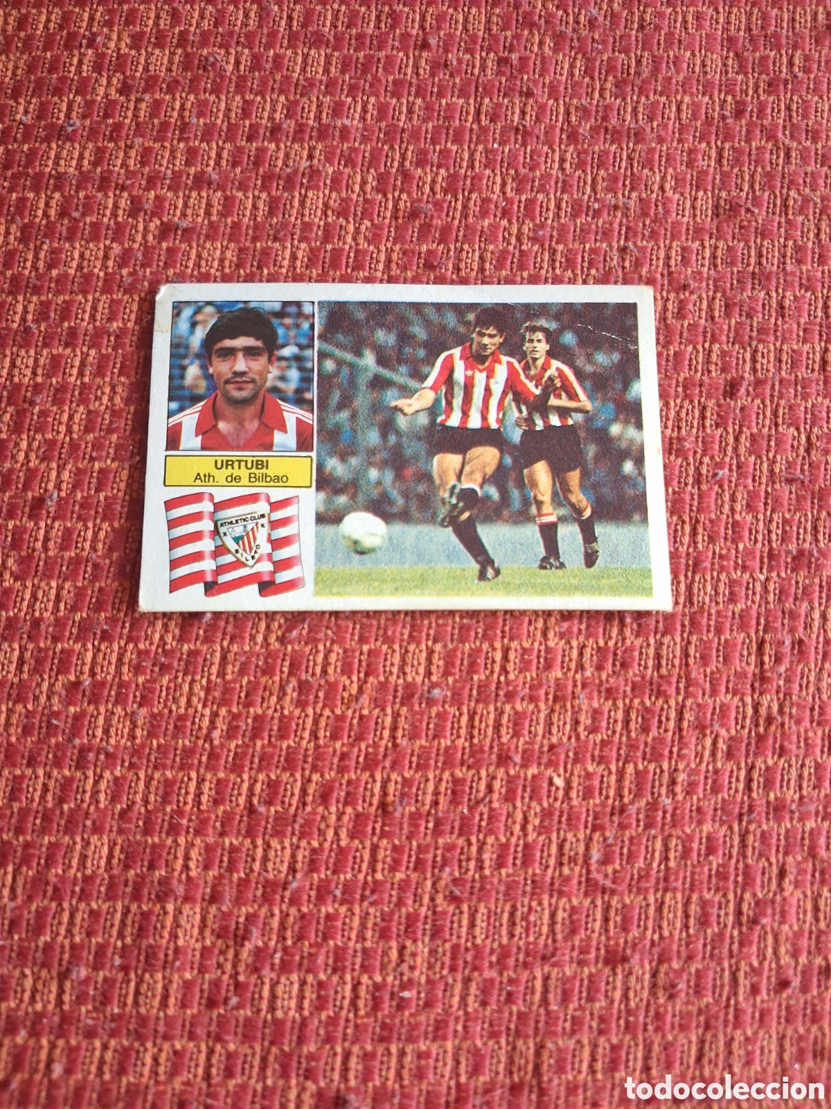 Cromos de f&uacute;tbol: Liga este 82 83 urtubi fichaje N 28 del ath de Bilbao recuperado del &aacute;lbum ver fotos
