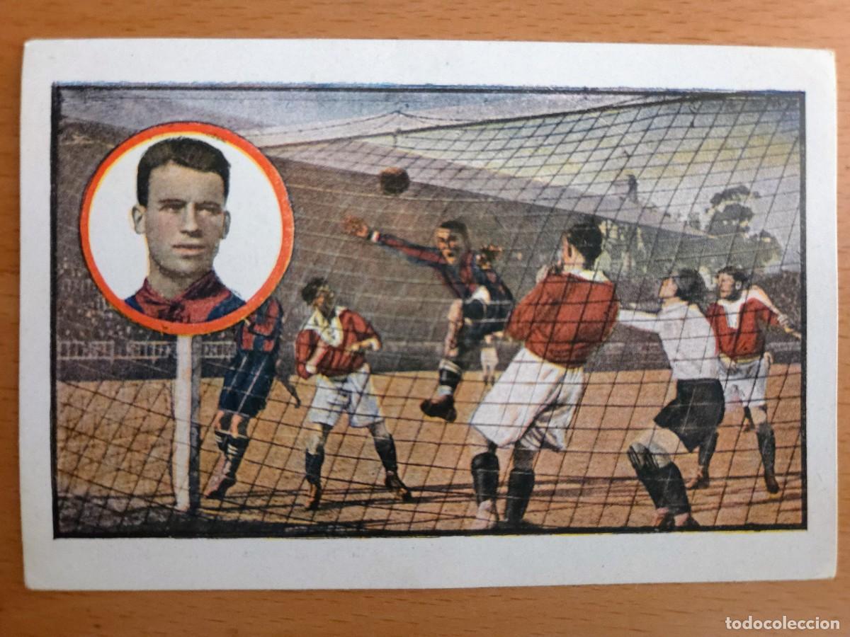 Cromos de f&uacute;tbol: SAMITIER &ndash; FC BARCELONA &ndash; LOS ASES DEL F&Uacute;TBOL &ndash; 1.&ordf; SERIE N&ordm; 8 &ndash; 1924 APROX.