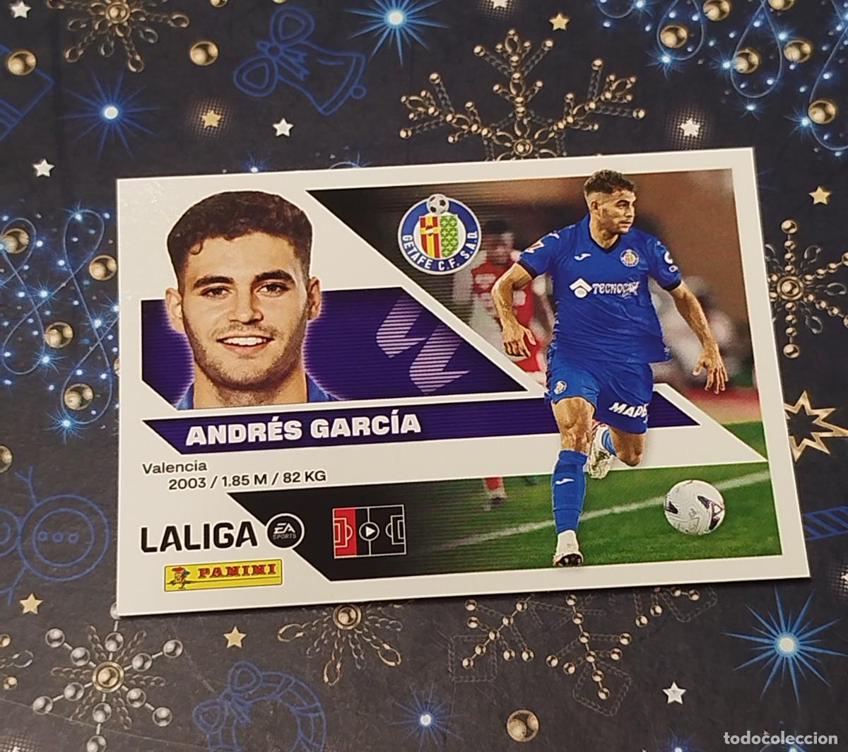 Cromos de f&uacute;tbol: Cromo UF 18 Andres Garcia liga 26/27