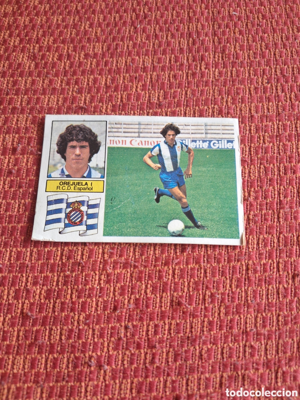 Cromos de f&uacute;tbol: Liga este 82 83 orejuela I del espa&ntilde;ol recuperado del &aacute;lbum ver fotos