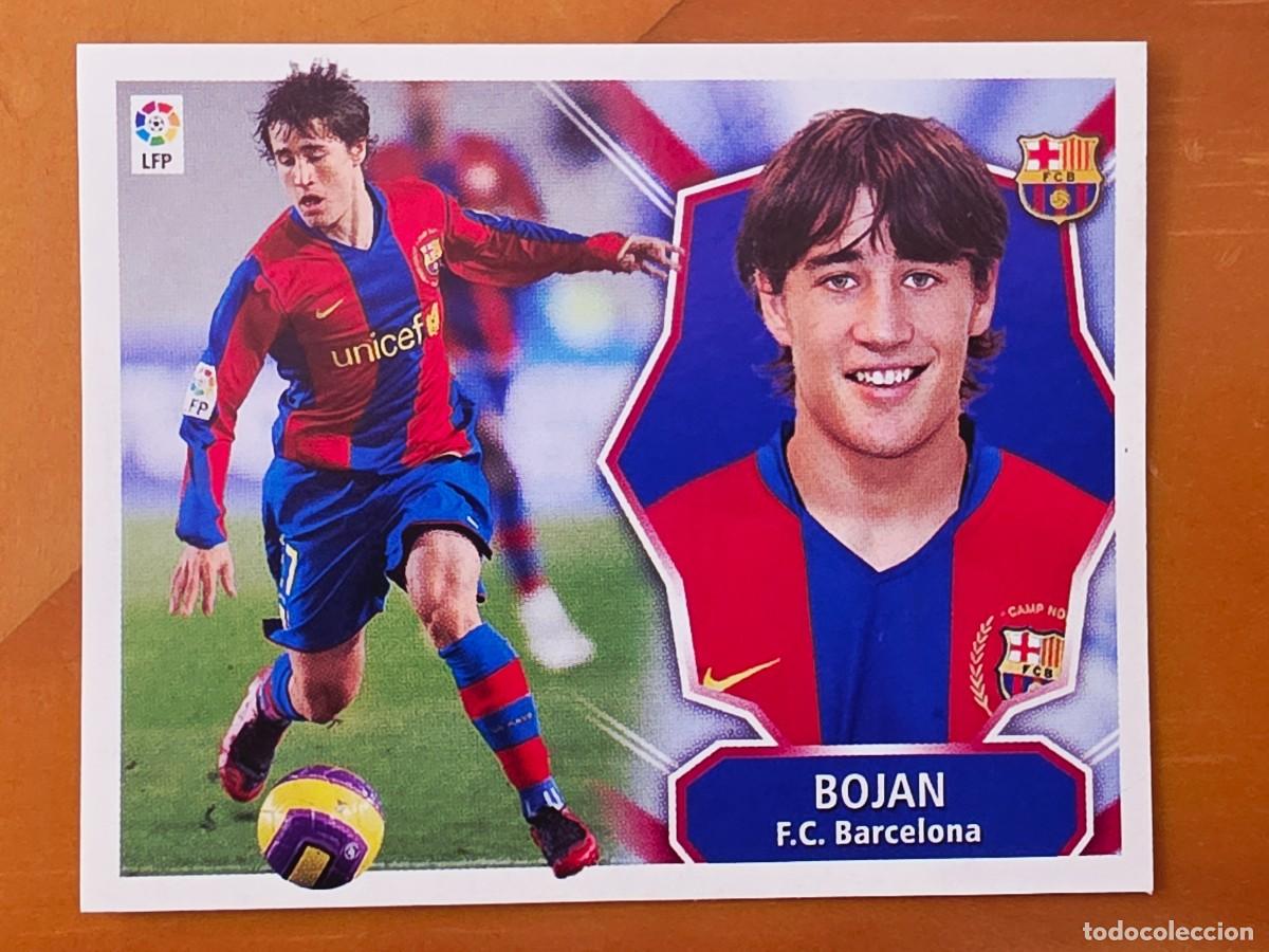 Cromos de f&uacute;tbol: Bojan Krk&iacute;c, FC Barcelona, Panini Ediciones Liga Este 2008 2009 08 09, sin pegar