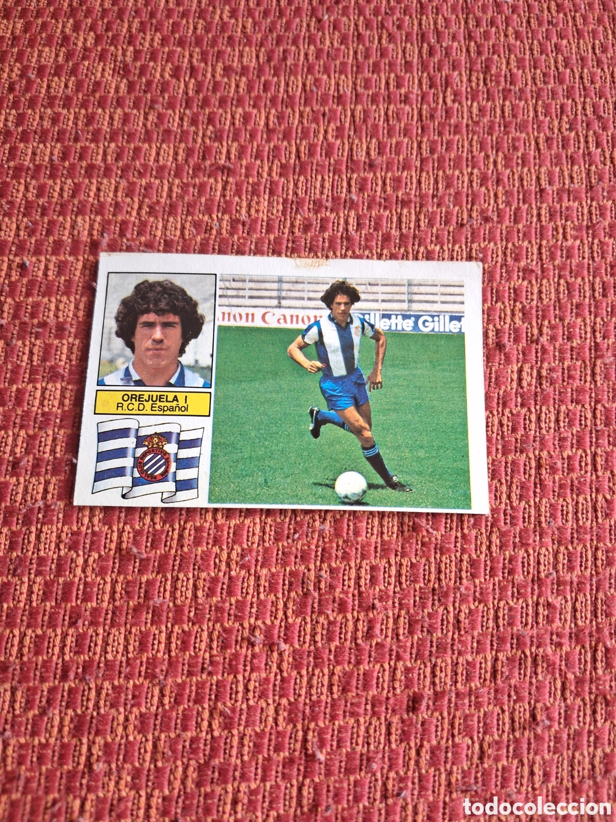 Cromos de f&uacute;tbol: Liga este 82 83 orejuela I del espa&ntilde;ol recuperado del &aacute;lbum ver fotos