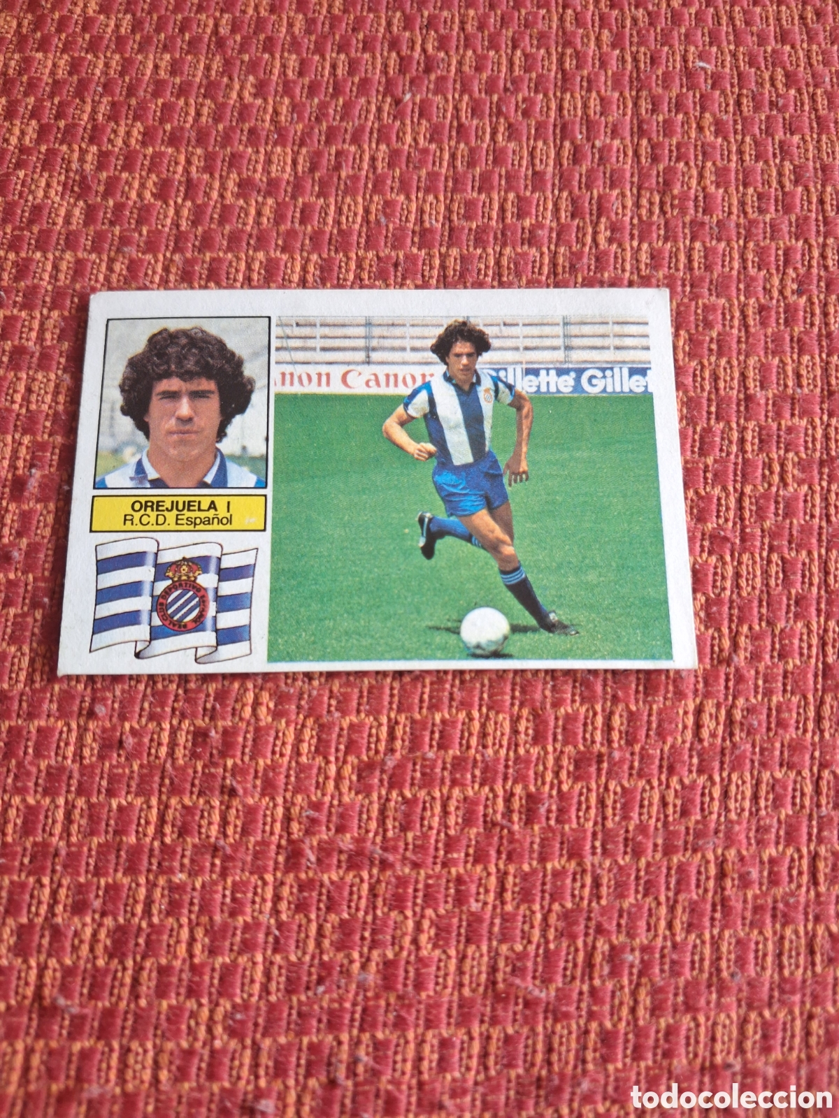 Cromos de f&uacute;tbol: Liga este 82 83 orejuela I del espa&ntilde;ol recuperado del &aacute;lbum ver fotos