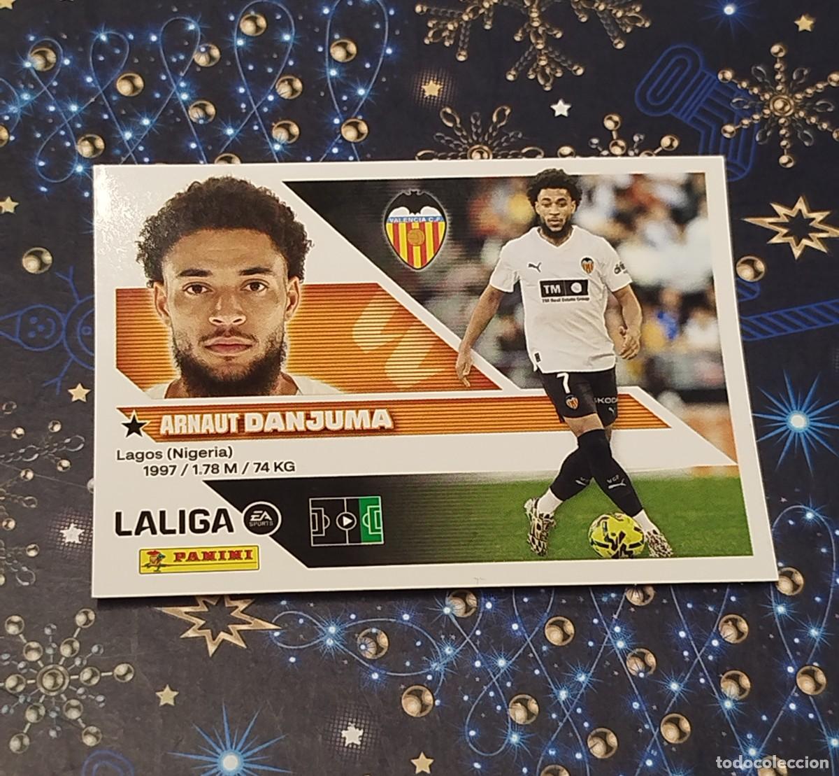 Cromos de f&uacute;tbol: Cromo 19 bis Danjuma Valencia Liga 26/27