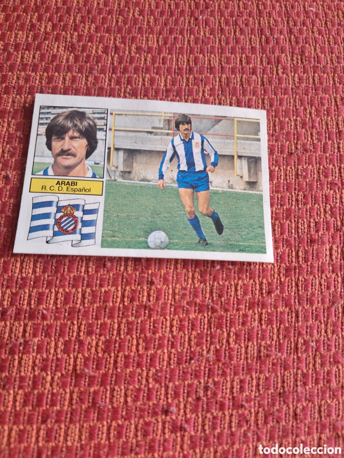 Cromos de f&uacute;tbol: Liga este 82 83 arabi coloca del espa&ntilde;ol recuperado del &aacute;lbum ver fotos