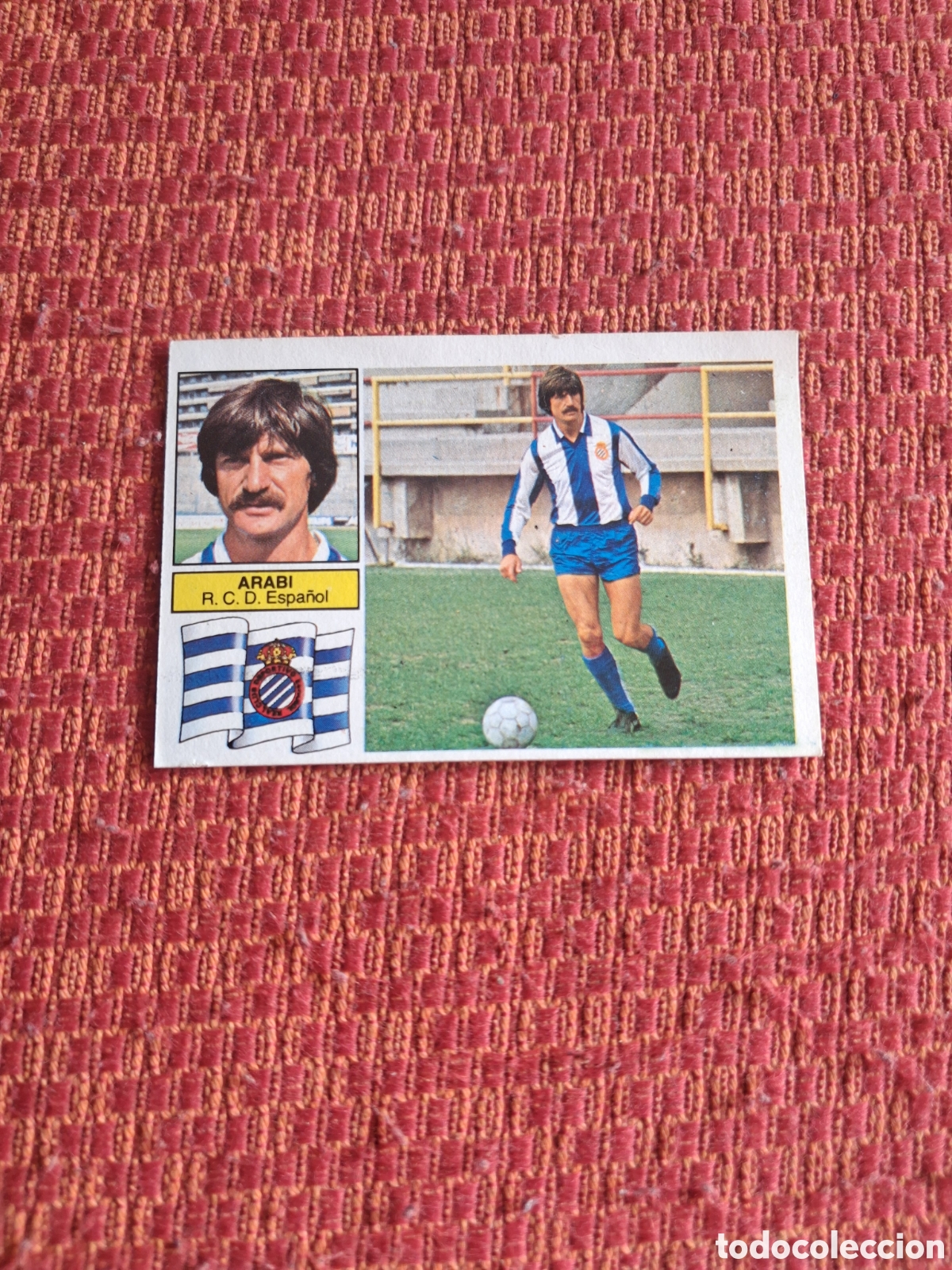 Cromos de f&uacute;tbol: Liga este 82 83 arabi coloca del espa&ntilde;ol recuperado del &aacute;lbum ver fotos