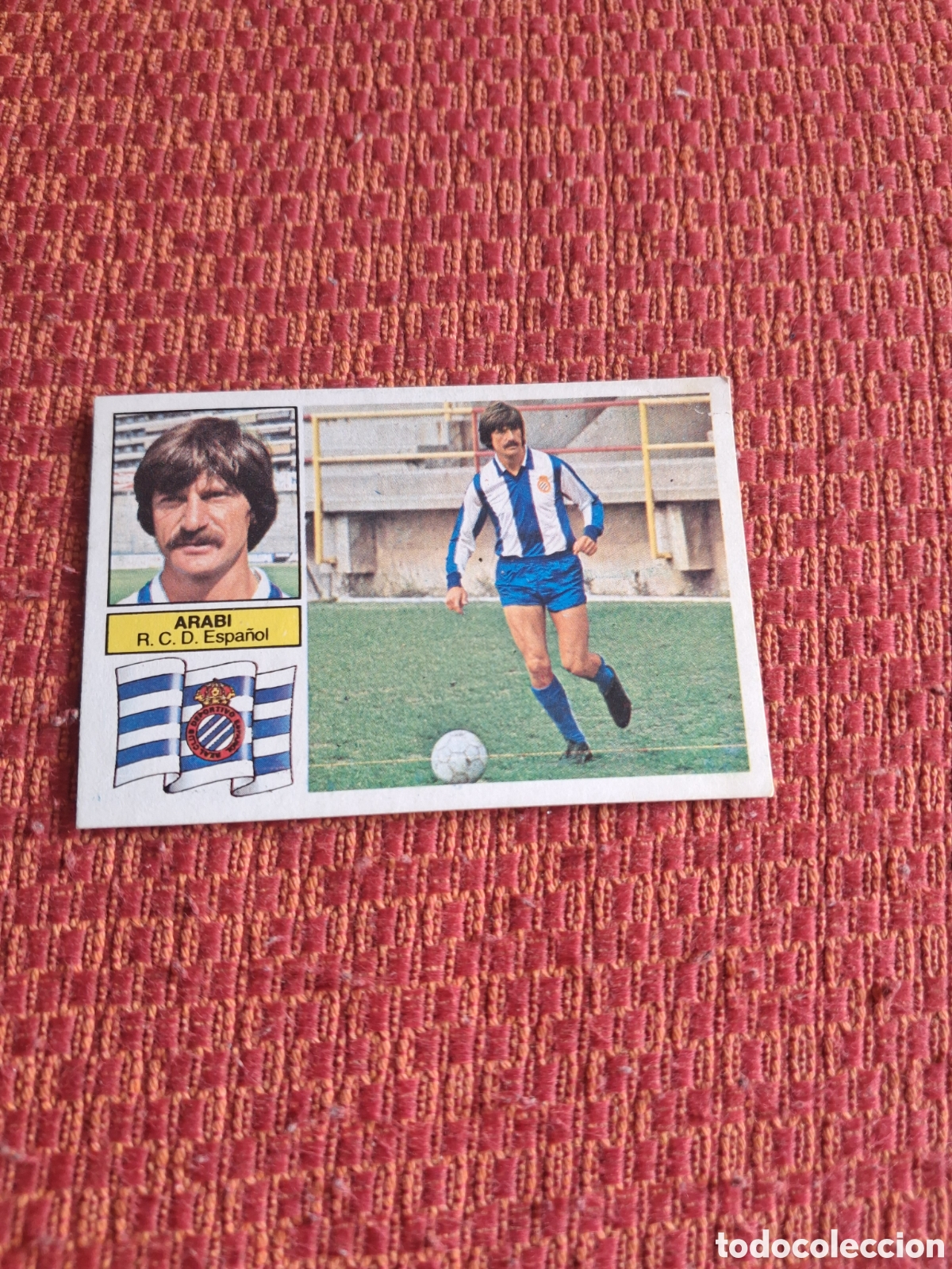Cromos de f&uacute;tbol: Liga este 82 83 arabi coloca del espa&ntilde;ol recuperado del &aacute;lbum ver fotos