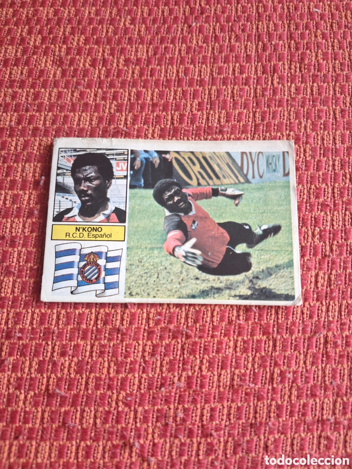 Cromos de f&uacute;tbol: Liga este 82 83 n'kono coloca del espa&ntilde;ol recuperado del &aacute;lbum ver fotos