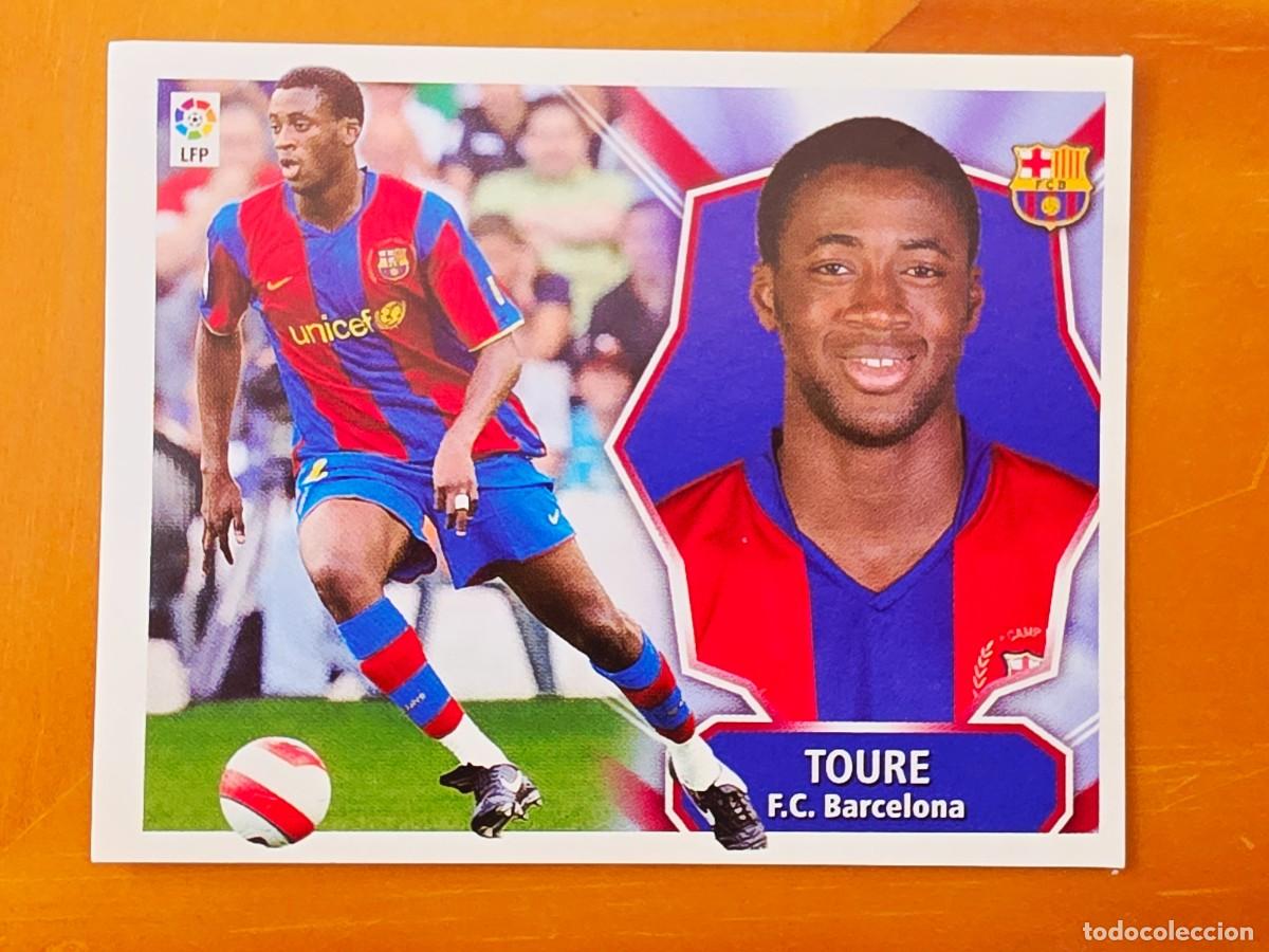 Cromos de f&uacute;tbol: Tour&eacute; Yaya, FC Barcelona, Panini Ediciones Liga Este 2008 2009 08 09, sin pegar