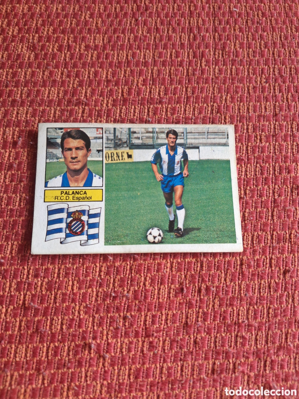 Cromos de f&uacute;tbol: Liga este 82 83 palanca fichaje N 25 del espa&ntilde;ol recuperado del &aacute;lbum ver fotos