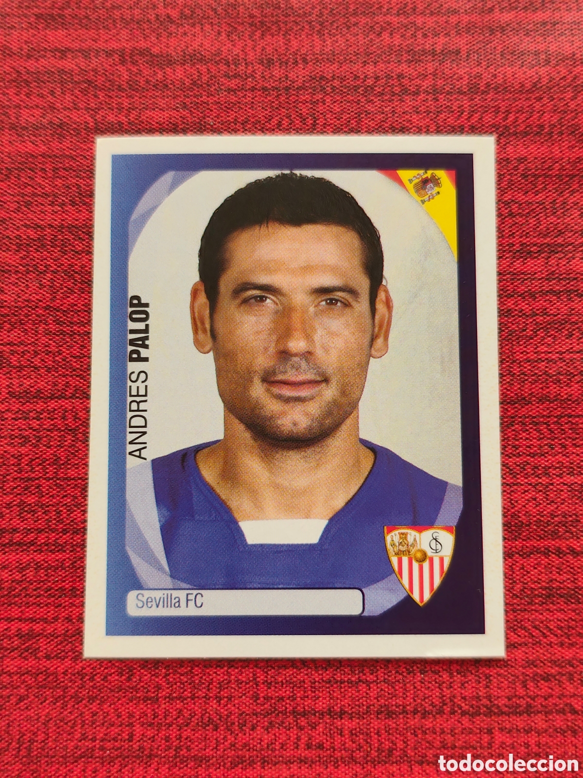 Cromos de f&uacute;tbol: 503 PALOP SEVILLA UEFA CHAMPIONS LEAGUE 2007 2008 PANINI