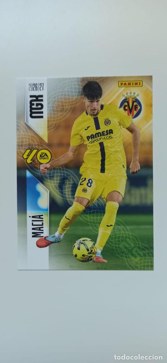 Cromos de f&uacute;tbol: 371 Maci&aacute; VIllareal Megacarcks 26 27 2026 2027