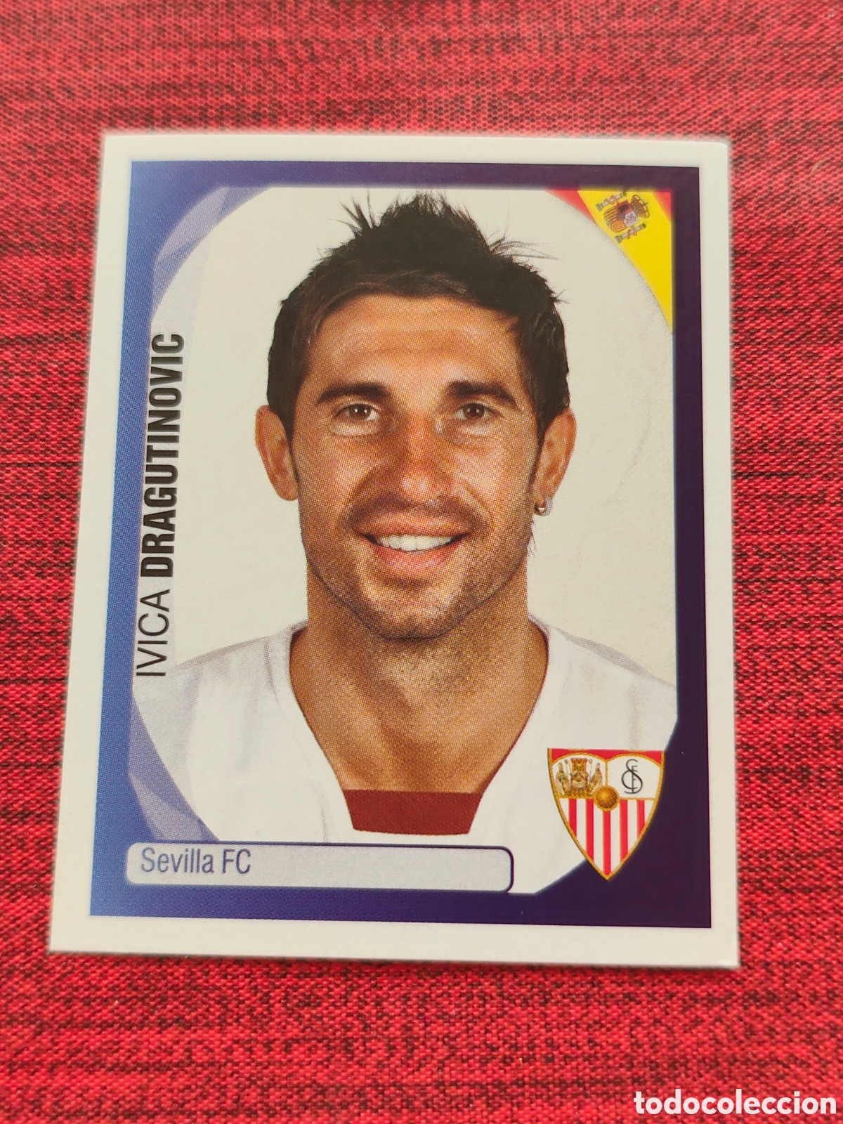 Cromos de f&uacute;tbol: 505 DRAGUTINOVIC SEVILLA UEFA CHAMPIONS LEAGUE 2007 2008 PANINI