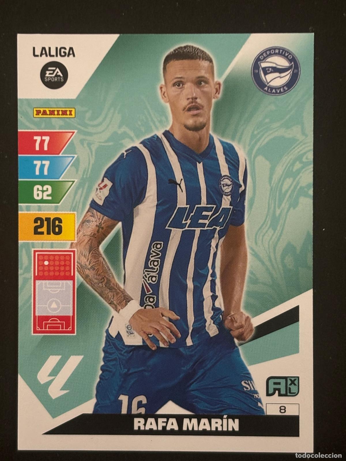 Cromos de f&uacute;tbol: 8 RAFA MAR&Iacute;N ALAVES ADRENALYN XL LALIGA EA SPORTS 23-24 2023-2024 PANINI