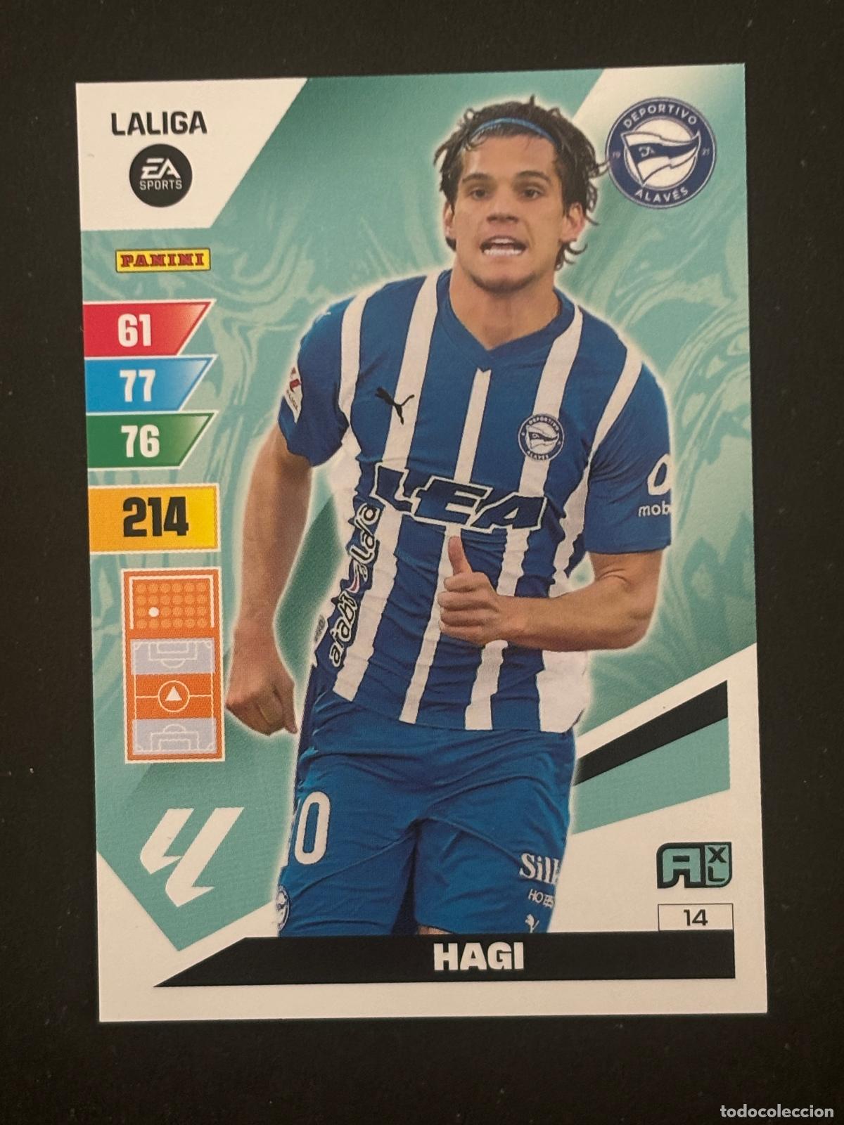Cromos de Futebol: 14 HAGI ALAVES ADRENALYN XL LALIGA EA SPORTS 23-24 2023-2024 PANINI
