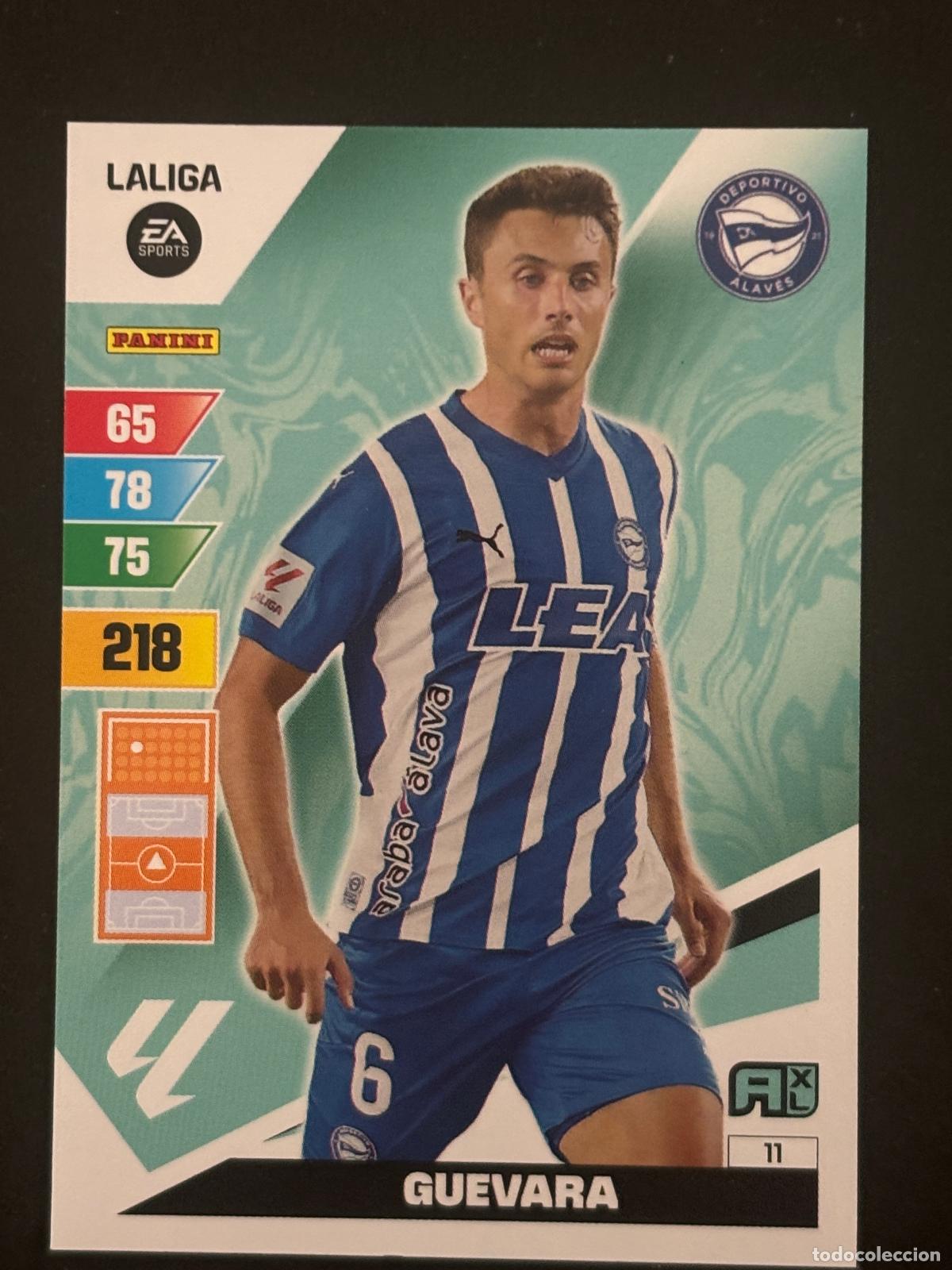 Cromos de Futebol: 11 GUEVARA ALAVES ADRENALYN XL LALIGA EA SPORTS 23-24 2023-2024 PANINI