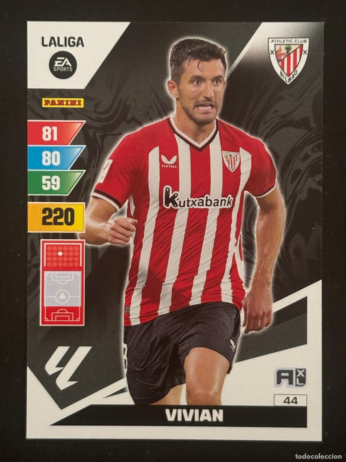 Cromos de Futebol: 44 VIVIAN AT BILBAO ADRENALYN XL LALIGA EA SPORTS 23-24 2023-2024 PANINI
