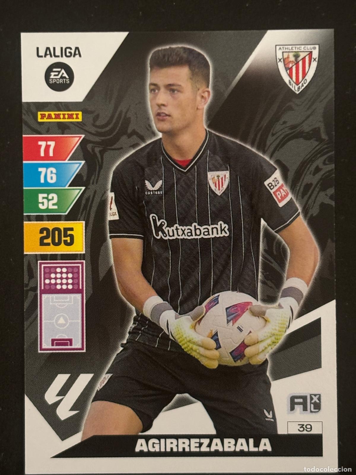 Cromos de Futebol: 39 AGIRREZABALA AT BILBAO ADRENALYN XL LALIGA EA SPORTS 23-24 2023-2024 PANINI