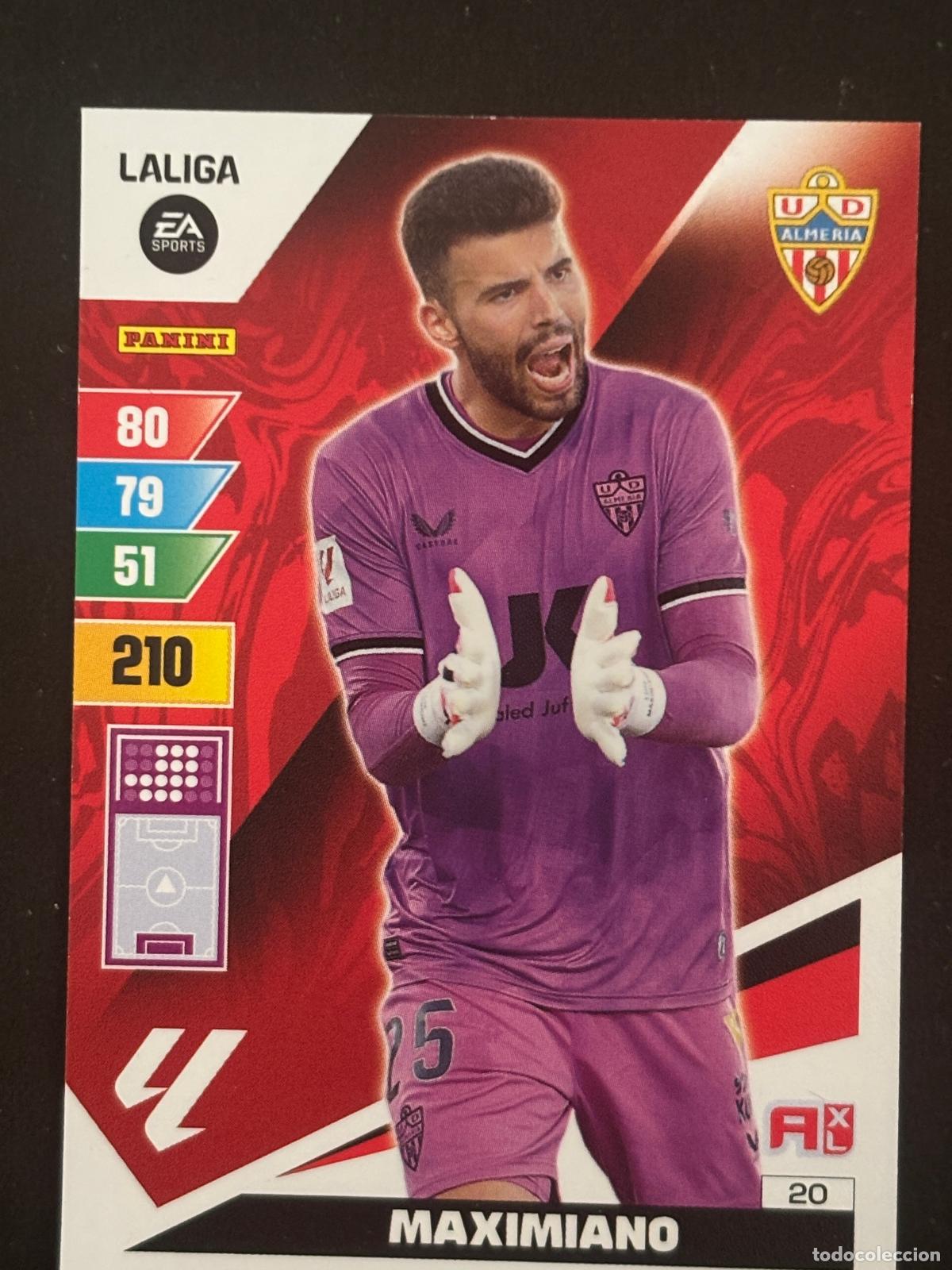 Cromos de Futebol: 20 MAXIMIANO ALMERIA ADRENALYN XL LALIGA EA SPORTS 23-24 2023-2024 PANINI